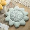 Pillow Cotton Linen Flower Floor S Large Seat For Dining Room Balcony Outdoor Tatami Living Students