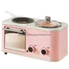 3 In 1 Breakfast Makers Mtifunctional Hine Bread Toaster Electric Mini Oven Dog Hinee Matic Small Sand 230 Drop Delivery Dhhgn