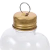 Vasen 10 PCs leere Getränkeflaschen kreatives Wasser wiederverwendbares Milch Aufbewahrungsgetränk Süßigkeitenglasglas