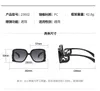 Nouvelles lunettes de soleil pour femmes Designer de luxe comme G les mêmes verres classiques petit carré plaque PC avancée UV400 Lunettes de soleil 6998