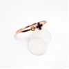 Korean Fashion Lucky Clover Eco Friendly Rose Gold Bracelet, Versatile And Popular Open Bracelet