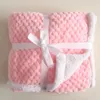 Одеяла рожденные тепловые флисовые одеяла мягкий пеленок конверт