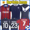 23 24 Bordeaux Soccer Jerseys 1995 Retro Zidane Bakwa Badji Josh Girondins de Bordeaux witschge Lizarazu Zidane Dugarry Foot Brints 1996