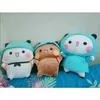 FILME TV PLUSH Toy Bubu e Dudu Panda Plush Toy Fearton Cartoon Urso de pelúcia Doll Kawaii Soft Phyled Animal Pillow Toys Presente para crianças Presentes de aniversário 240407