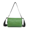 2023 Practical Soft Pu Rhombus Shoulder Bag Simple and Convenient Double Strap Messenger