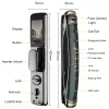 Lock 3D Face Recognition Fingerprint Cat Eye Electronic Door Lock Wifi APP Remote Control Home Antitheft Security IC Card Door Lock