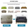 Stol täcker fast färg soffa täckning för vardagsrum stretch soffa fåtölj hörn l formad slipcover 1/2/3/4 sits