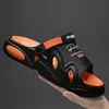 Homens chinelos de verão EVA Softsoled Platform Sandals Sandals Indoor Praia de caminhada ao ar livre Flip Flip Mens 240321