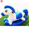 Free Air Shipping Outdoor Activities 2m inflatable rocking unicorn horse in inflatable bouncer inflatable riding unicorn in ride on animal toys