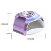 Bolts Lootaan 42 Leds Uv Led Nail Lamp for Drying Nail Gel Polish Professional Auto Sensing 4 Timers Manicure Dryer Colorful Nail Tool