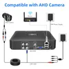 في 1 CCTV MINI DVR TVI CVI AHD CVBS IP كاميرا رقمية مسجل الفيديو الرقمي 4CH 8CH NVR دعم 2MP