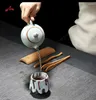 Filiżanki spodków do herbaty Zestaw herbaty wielką pojemność ceramiczna kubek nowatorski ceramika herbaty Chińskie 125 ml