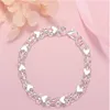 Nieuwe luxe klassieke hartvormige armband voor vrouwen Fashion Designer Sieraden Wedding Party Verjaardagsgeschenk AB105