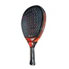 Pala Padel Paddle Tennis Racket Soft Face Carbon Fiber Soft Eva Face Sports Racquet Outdoors Equipment 240323