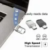 PADS NOUVEAU MÉTAL USB 2,0 DRAPE FLASS TYPEC Mémoire haute vitesse 32 Go 64 Go 128 Go Largecapacity Storage USB