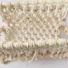 Cesti Nordic Country Style Cotton Rope Woven Stote Storach Rack Macramerack Small Boho Books Holti di giornali Organizzatore