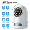 Kameras 3MP PTZ IP -Kamera 2.4g WiFi Wireless HD Network Cam Smart Home CCTV Überwachung Kamera Twoway Audio KI Tracking Babyphone