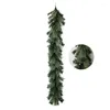 Decorative Flowers Faux Pine Garland For Winter Artificial Christmas Atmosphere Novelty Pendants Indoor Outdoor Garlands