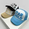 Boll Caps New Mens American Style Graffiti Letter Hip Hop Baseball Hat Vintage Breattable Sunshine Outdoor Truck Fashion Q240403