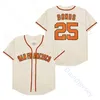 Barry Bonds Jersey Vintage Beyaz Krem Sarı Siyah Pinstripe kazak Kişi Yaması