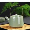 Zestawy herbaciarskie 2024 Zestaw herbaciany Ruqi GE Kiln Ceramic One Pot i cztery filiżanki