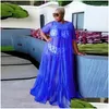 Robes de taille plus kexu femmes maillage voir à la taille haute taille grande robe maxi 2023 Summer Sheer Beachwear Holiday Er-Up Long Drop Dev Dh7wq