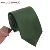 Neck Ties Mens Vintage Set Bowtie Wholesale Candy Color Vintage Dark Green Popular 100% Waterproof Tie Wedding Accessories Mens Wear C240412