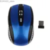 MICE Wireless Mouse Verstelbare DPI Mouse 6 -knoppen Optische gaming Mouse Gamer Wireless muizen met USB -ontvanger 2,4 GHz voor PC Y240407