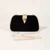 Sacchetti di usura quotidiani borse da design in metallo borse borse per peluche da donna per donna banchetto di abbigliamento di fascia alta 240311