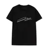 Mens Casual Print Beach Creative T-shirt andningsbar t-shirt Fit Neck Kort ärm Male Black White T-shirts