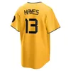 Anpassad Roberto Clemente Andrew 22 McCutchen Baseball Jersey Barry Bonds Oneil Cruz Kebryan Hayes Bryan Reynolds Ji-Hwan Bae Aroldis Chapman Mitch Keller Connor Joe