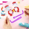 Pen 2021 Newest Hot Wireless 3d Printing Pen Children's Threedimensional Graffiti Painting Pen Set Stationery Art Antipressure