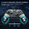 Game Controllers Joysticks EasySMX X15 wireless gaming board PC controller compatible with Windows PC Android/iOS phones switch RGB light Hall joystick Q240407