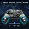 Spielcontroller Joysticks Easysmx X15 Wireless Gaming Board PC -Controller kompatibel mit Windows PC Android/iOS -Telefonen Switch RGB Light Hall Joystick Q240407