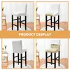 Chair Covers Elastic Cover Table Protector Sleeve High Back Water Resistance Dining Room