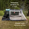 Storage Bags Cabin Camping Tent With Screened Porch 4/6 Person Weatherproof Enclosed Option Includes Rainfly