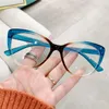 Solglasögon 2024 Fashion Cat Eye Eyewear Computer Glasses Frame Women Men Anti Blue Light Blocking Optical Spectacle Gereeglasses