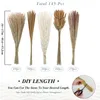 Decorative Flowers Dried Pampas Grass Decor 145 PCS 43cm Natural Bouquet Boho Home Tail Reed Plants Christmas Decorations