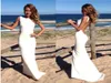 Simple Beach Wedding Dresses 2019 Sexy Open Weeveveless Wowns a buon mercato abito da dimora a buon mercato