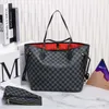 Luxus Lady Clutch Bag geprägt schwarze Blume Geldbeutel Frau Lausheiten Brieftasche Geschenk Mode Composite Totes Handtaschen Schulter -Tasche mittlere Einkaufstaschen
