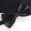 Bow Sices Black Wide Application Pre Bound Classic Tie Tie, подходящее для любого случая C240412