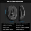 Mice Redragon Sniper Pro M801P RGB USB 2.4G Wireless Gaming Mouse 16400DPI 10 Button Programmable Ergonomic Y240407