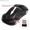 Camundongos 2,4 GHz 3D Optical Wireless Mouse Car em forma de receptor USB para acessórios para laptop para PC, envio direto Y240407