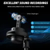 Microphones Gaming USB Microphone Enregistrement de streaming Podcast Mic de condenseur avec choc MountGain Control Touchmute Key RVB pour ordinateur portable PC