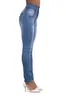 Jeans femminili pantaloni pantaloni sexy a vita sottile slim denim cargo slip-lavate dritti streetwear