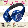 Telefone celular fones de ouvido jogo de cosplay headphone anime princesa connect re merfar kyaru bluetooth fone de ouvido do aluno y240407