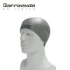 バラクーダ水泳キャップ防水シリコンシリコンの固体色の快適な女性＃ビッグB 240403