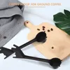 Coffee Scoops XD-Coffee Scoop Spoon Plastic Measuring For Ground And Loose Leaf Tea Black Creative Cartoon Giraffe Shape