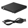 Casos 12,7mm USB 2.0 Caso externo de DVD/CDROM para laptop PC PC Disk Disk Drive SATA para SATA Externo DVD Gabinete