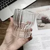 Weingläser transparentes Glas Kaffeetassen Hitzeresistente Wasserbecher Tee Frühstückstasse zum Trinken von Milch Beertea Saft Tumblers